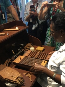 Rolling and trimming cigars